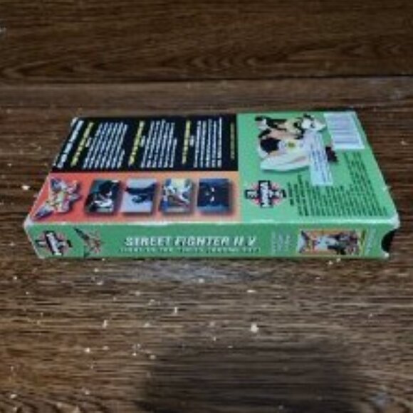 Street Fighter II V - Fight to the Finish (Anime VHS, Manga, Unrated) - Picture 3 of 6